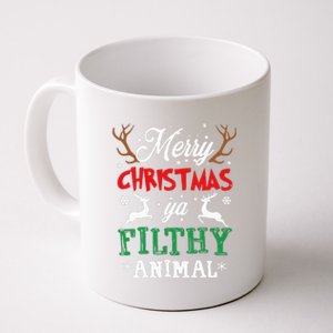 Merry Christmas Animal Filthy Ya Xmas Pajama Coffee Mug