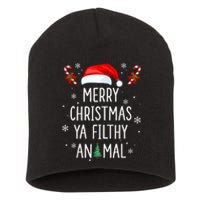 Merry Christmas Animal Filthy Ya Xmas Family Pajama Short Acrylic Beanie