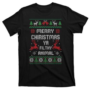 Merry Christmas Animal Filthy Ya T-Shirt