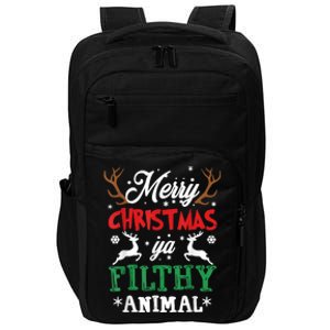 Merry Christmas Animal Filthy Ya Impact Tech Backpack