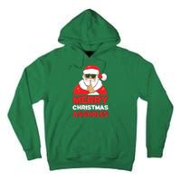 Merry Christmas Assholes Funny Santa Tall Hoodie