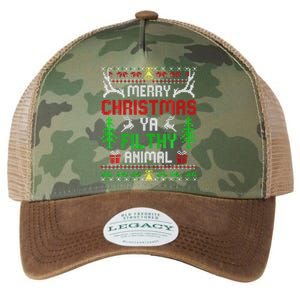 Merry Christmas Animal Filthy Ya  Legacy Tie Dye Trucker Hat