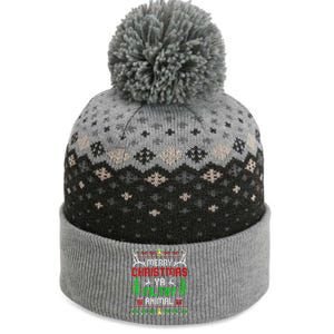 Merry Christmas Animal Filthy Ya  The Baniff Cuffed Pom Beanie