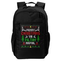 Merry Christmas Animal Filthy Ya  Daily Commute Backpack