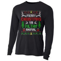 Merry Christmas Animal Filthy Ya  Cooling Performance Long Sleeve Crew