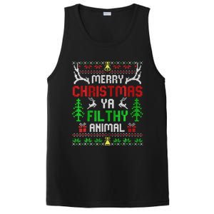 Merry Christmas Animal Filthy Ya  PosiCharge Competitor Tank