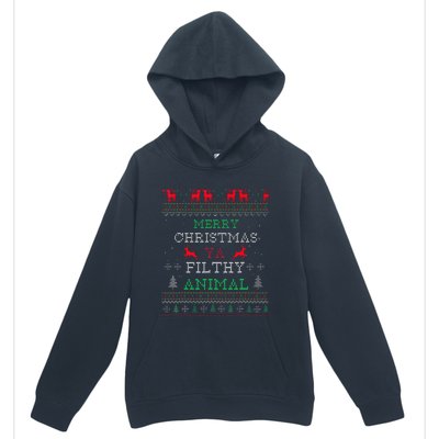 Merry Christmas Animal Filthy Ya Xmas Pajama Family Matching  Urban Pullover Hoodie