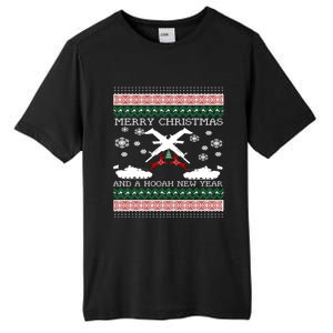 Merry Christmasugly Army Gun Christmas Funny Gift Tall Fusion ChromaSoft Performance T-Shirt