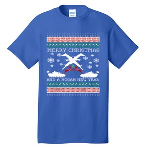 Merry Christmasugly Army Gun Christmas Funny Gift Tall T-Shirt