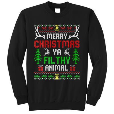 Merry Christmas Animal Filthy Ya  Sweatshirt