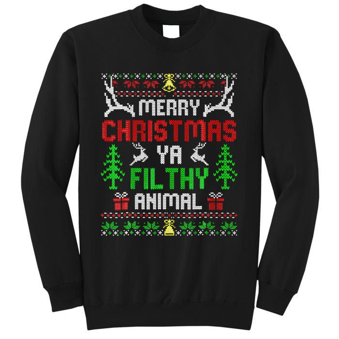 Merry Christmas Animal Filthy Ya  Sweatshirt