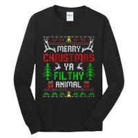 Merry Christmas Animal Filthy Ya  Tall Long Sleeve T-Shirt