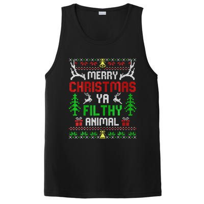 Merry Christmas Animal Filthy Ya  PosiCharge Competitor Tank