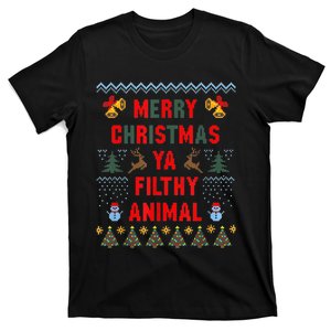 Merry Christmas Animal Filthy Ya For Wo  Kid T-Shirt