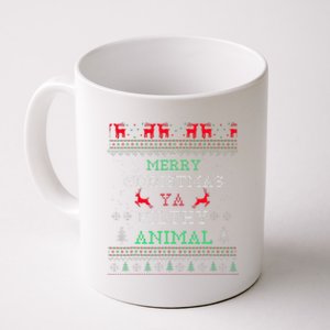 Merry Christmas Animal Filthy Ya Xmas Pajama Family Matching  Coffee Mug