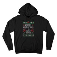 Merry Christmas Animal Filthy Ya Hoodie