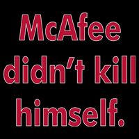 McAfee Didn't Kill Himself Backpack