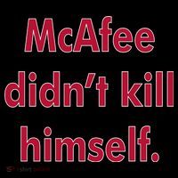 McAfee Didn't Kill Himself Pom Pom 12in Knit Beanie