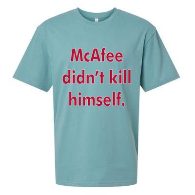 McAfee Didn't Kill Himself Sueded Cloud Jersey T-Shirt