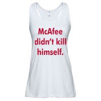 McAfee Didn't Kill Himself Ladies Essential Flowy Tank