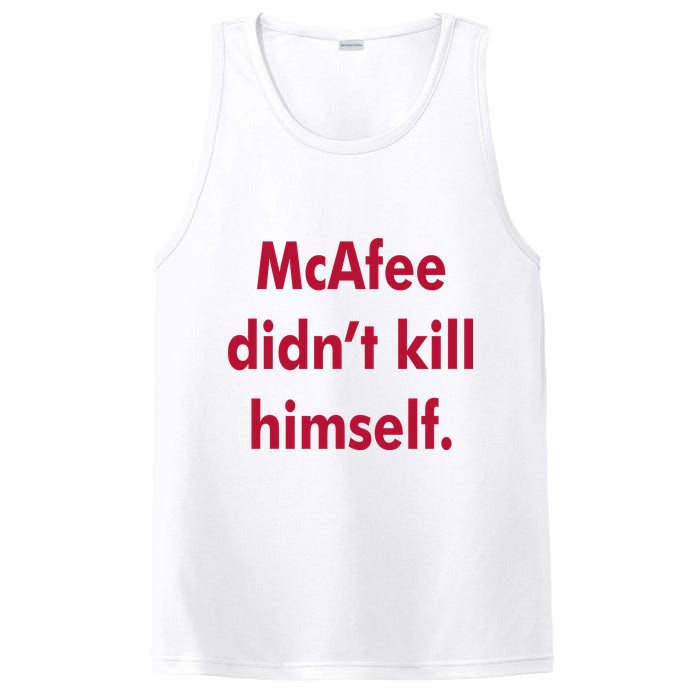 McAfee Didn't Kill Himself PosiCharge Competitor Tank