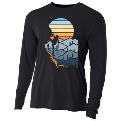 Mountain Climber Boulder Sports Hobby Rock Climbing Cooling Performance Long Sleeve Crew