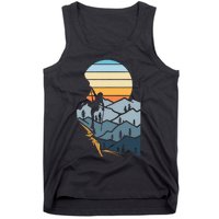 Mountain Climber Boulder Sports Hobby Rock Climbing Tank Top