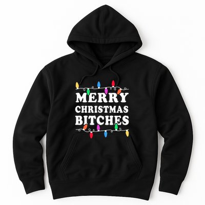 Merry Christmas Bitches Inappropriate Christmas Hoodie