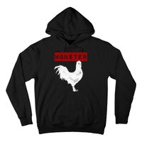 Monster Cock Big Dick Energy Funny Chicken Gift Hoodie