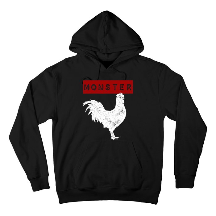 Monster Cock Big Dick Energy Funny Chicken Gift Hoodie