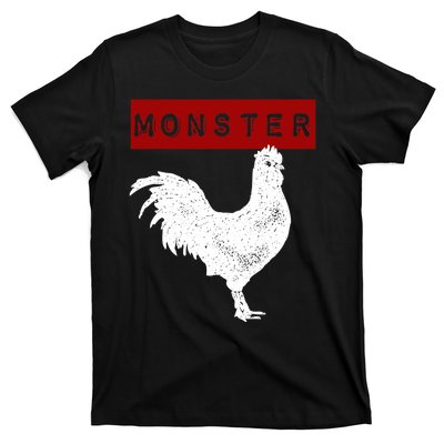 Monster Cock Big Dick Energy Funny Chicken Gift T-Shirt