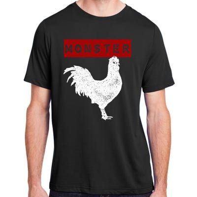 Monster Cock Big Dick Energy Funny Chicken Gift Adult ChromaSoft Performance T-Shirt