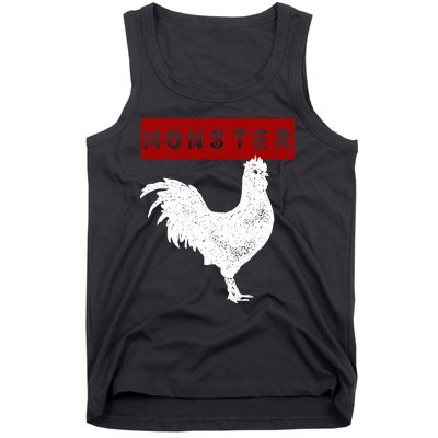 Monster Cock Big Dick Energy Funny Chicken Gift Tank Top