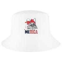 Merica Cute Bulldog 4th Of July Cool Comfort Performance Bucket Hat