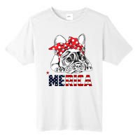 Merica Cute Bulldog 4th Of July Tall Fusion ChromaSoft Performance T-Shirt