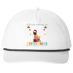 Merry Christmas Boxer Dog Lovers Group Xmas Holiday Party Cool Gift Snapback Five-Panel Rope Hat