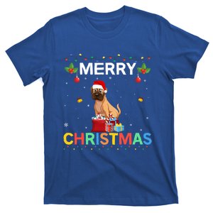 Merry Christmas Boxer Dog Lovers Group Xmas Holiday Party Cool Gift T-Shirt