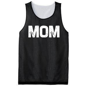 Mom Classic Bold Font Mommy Birthday Gift MotherS Day 2025 Mesh Reversible Basketball Jersey Tank