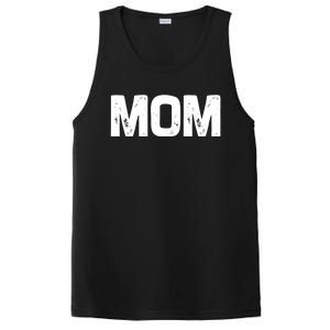 Mom Classic Bold Font Mommy Birthday Gift MotherS Day 2025 PosiCharge Competitor Tank