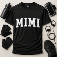 Mimi Classic Bold Font Mimi Birthday Gift Cooling Performance Crew T-Shirt