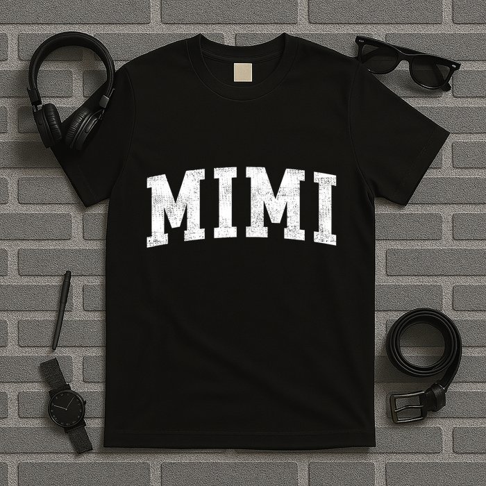 Mimi Classic Bold Font Mimi Birthday Gift T-Shirt
