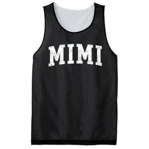 Mimi Classic Bold Font Mimi Birthday Gift Mesh Reversible Basketball Jersey Tank