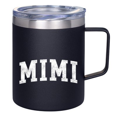 Mimi Classic Bold Font Mimi Birthday Gift 12oz Stainless Steel Coffee Mug