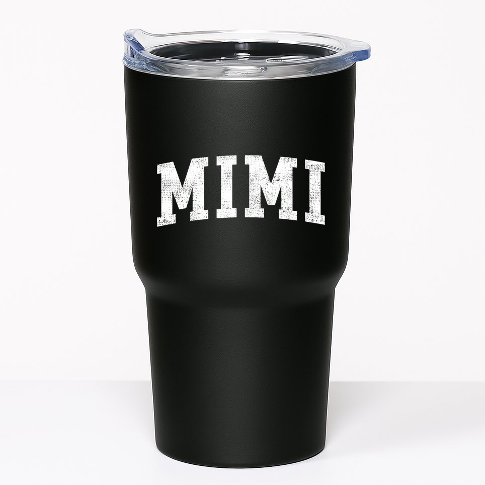 Mimi Classic Bold Font Mimi Birthday Gift Tumbler
