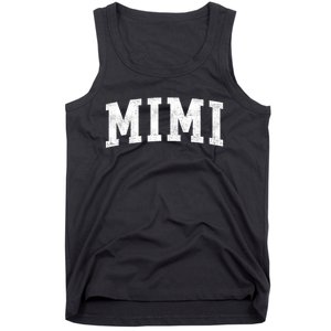 Mimi Classic Bold Font Mimi Birthday Gift Tank Top