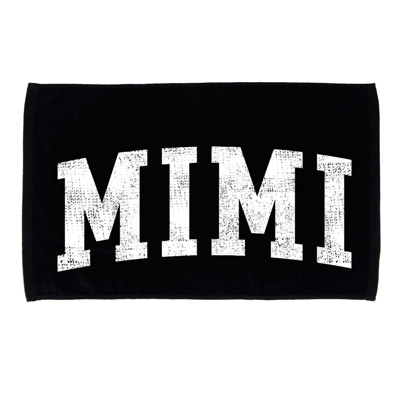 Mimi Classic Bold Font Mimi Birthday Gift Microfiber Hand Towel