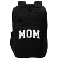 Mom Classic Bold Font Mommy Birthday Gift Impact Tech Backpack