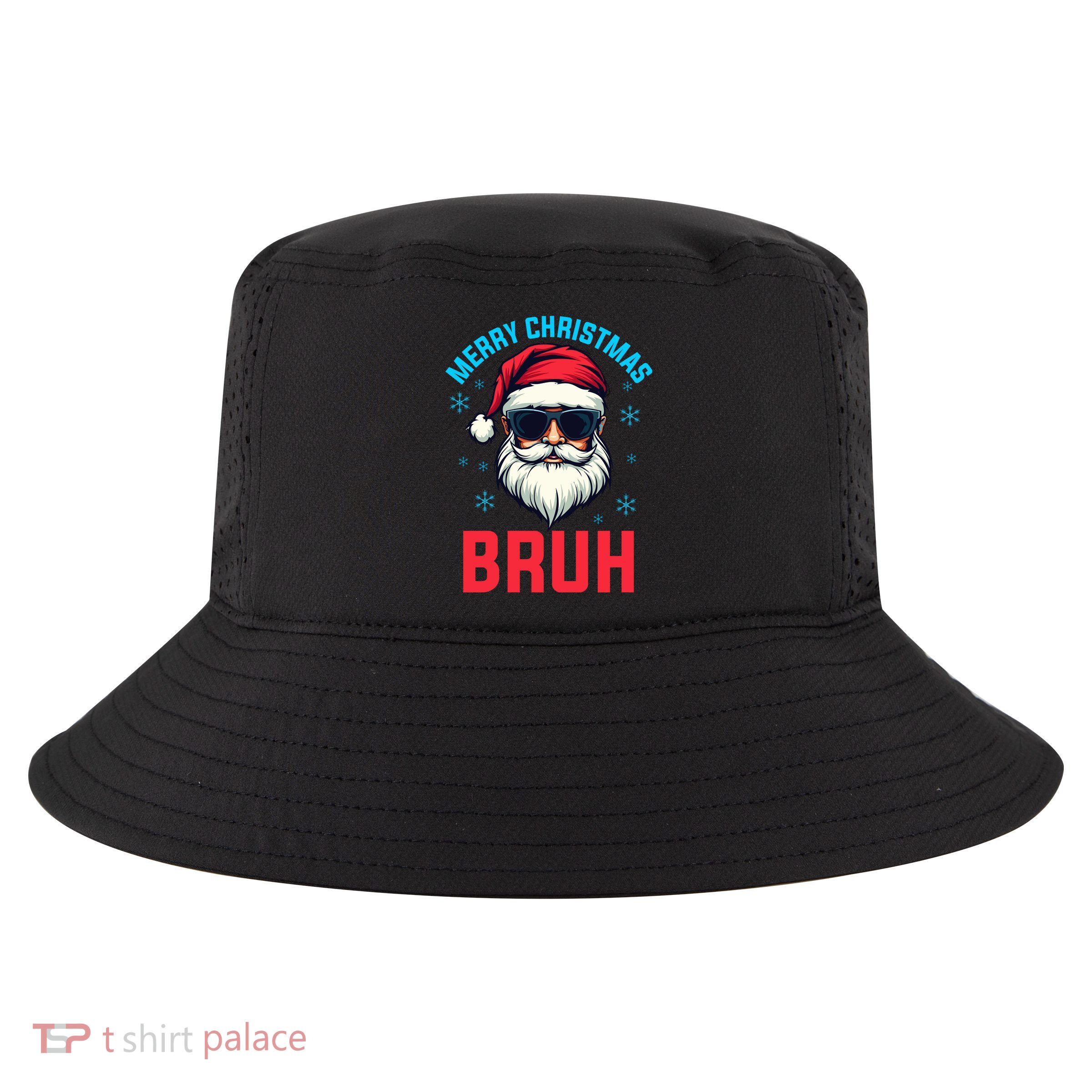 Merry Christmas Bruh Cool Comfort Performance Bucket Hat