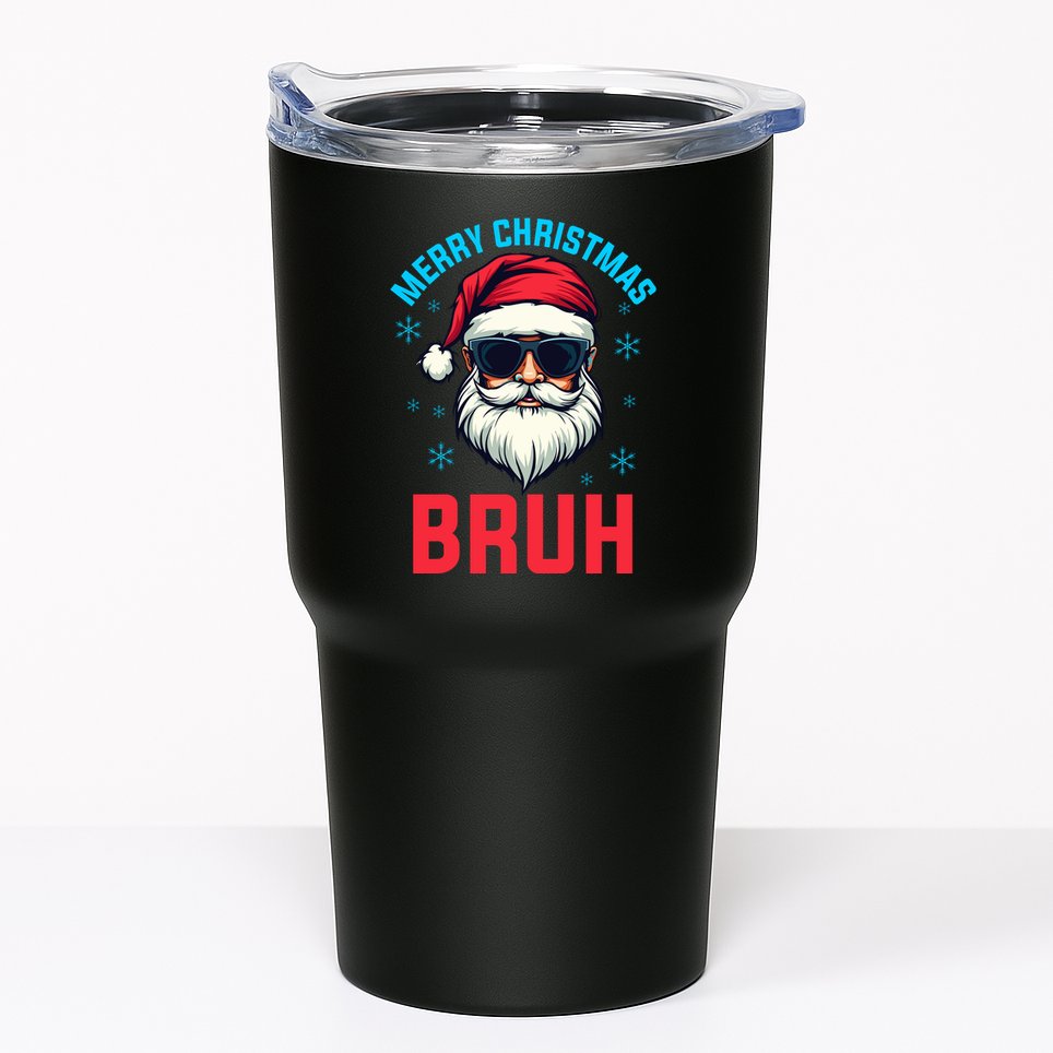 Merry Christmas Bruh Tumbler