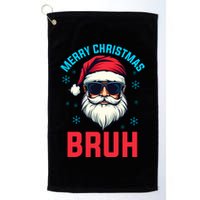 Merry Christmas Bruh Golf Towel